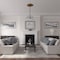 Ekena Millwork Benson Classic Medallion (Canopies up to 6 1/2"), 28 3/8"OD x 3 3/4"ID x 1 5/8"P, Smokey Topaz CM28BESTF - alternate 3